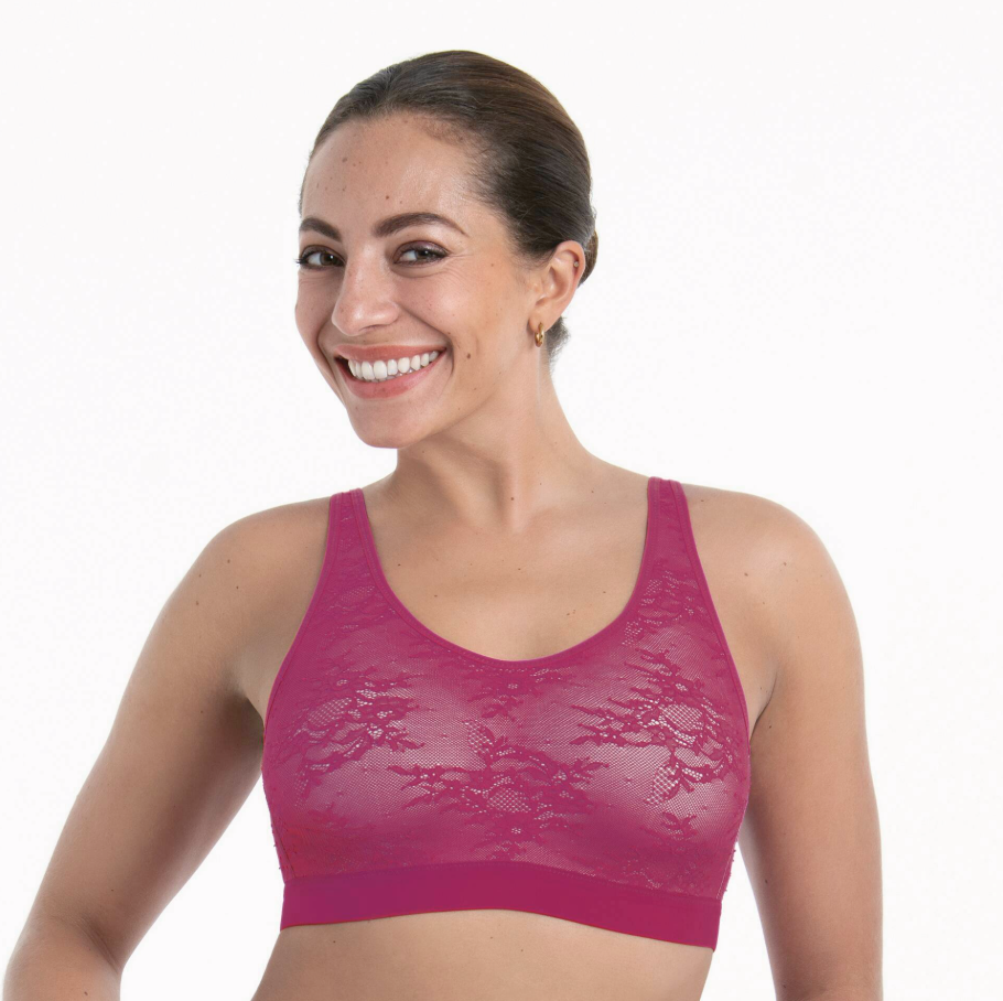 Brassière  Essential Lace Candy Pink