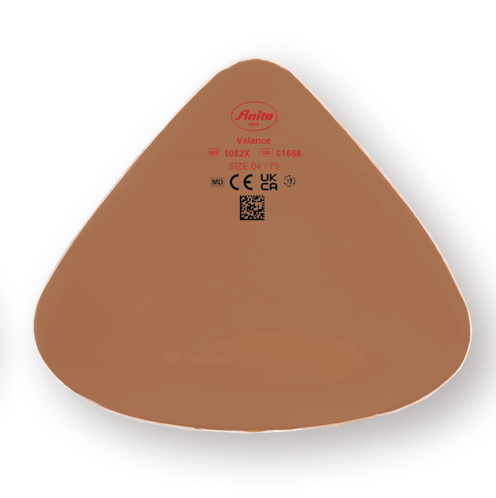Prothèse mammaire externe Valance pour les peaux foncées