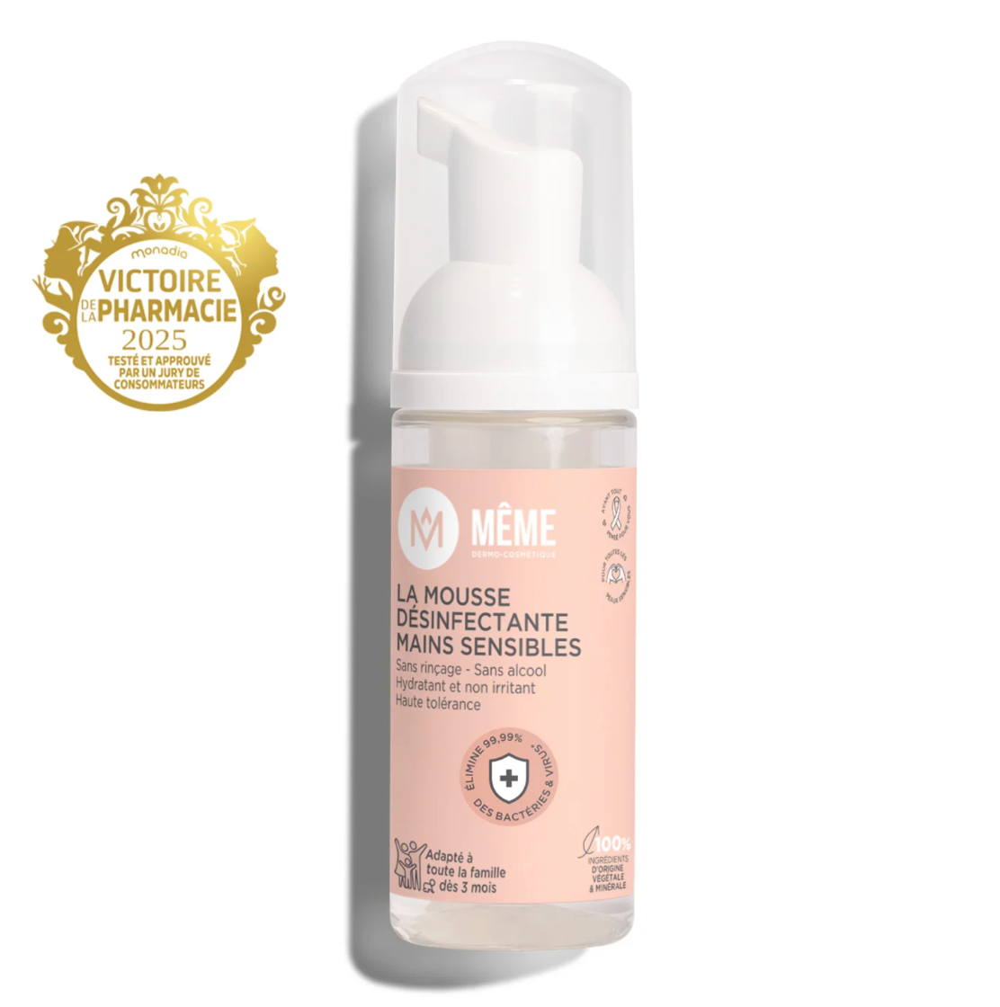 Mousse désinfectante