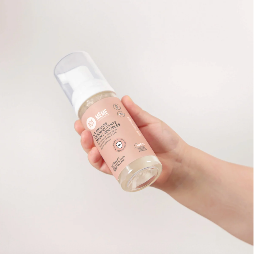 Mousse désinfectante