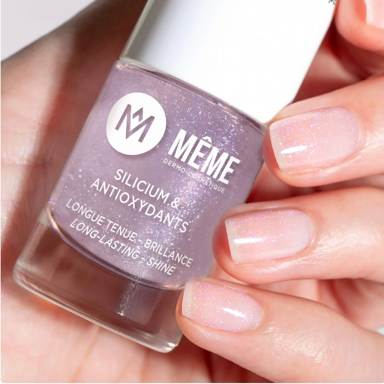 Top coat étincelant