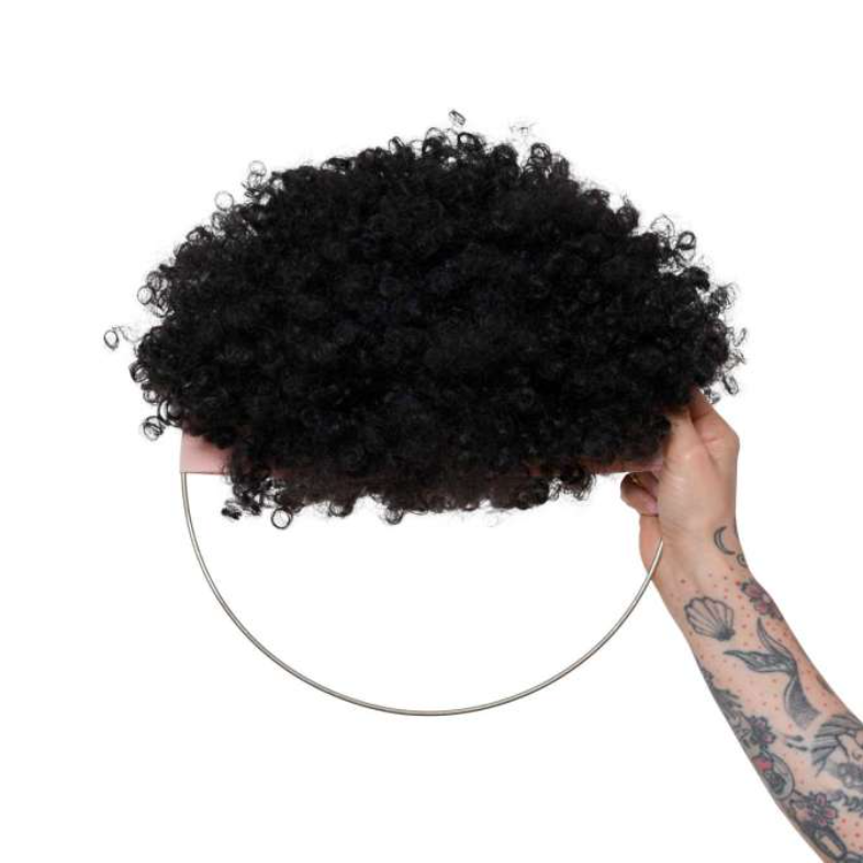 Demie perruque bandeau coupe afro Billie