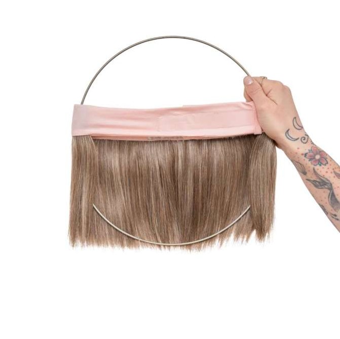 Couronne de cheveux coupe carré - Isabelle