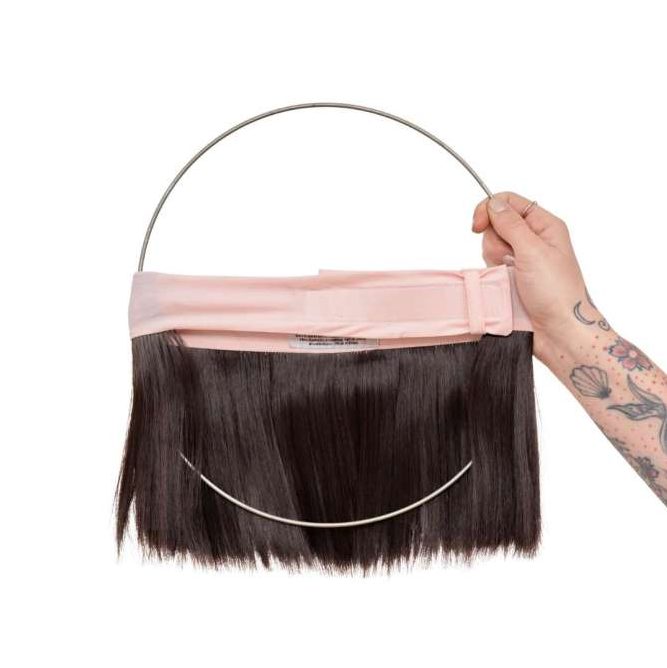 Couronne de cheveux coupe carré - Aicha