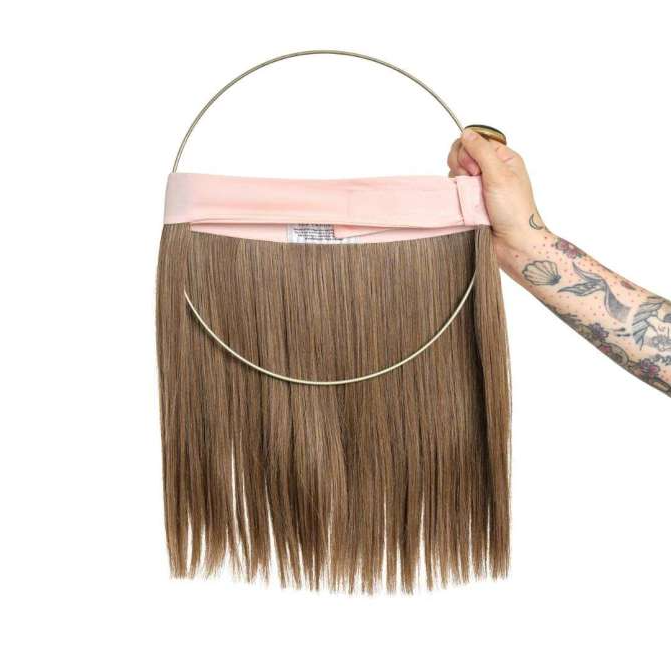 Couronne de cheveux mi-longue - Maeva