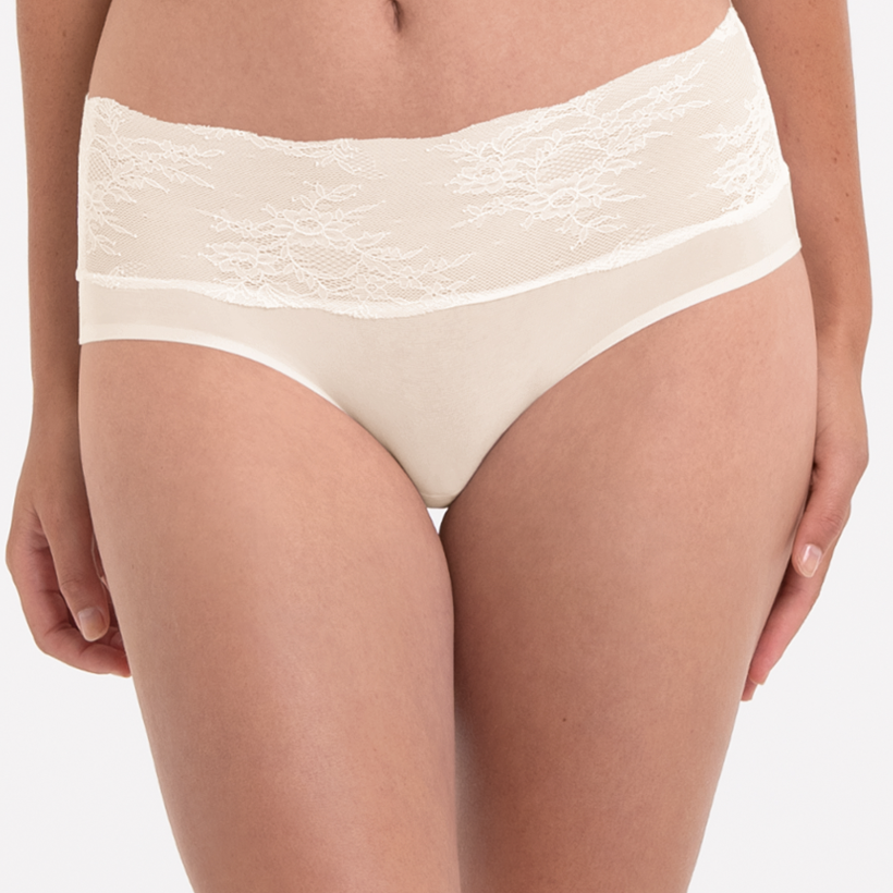 Culotte haute Essential lace Crystal