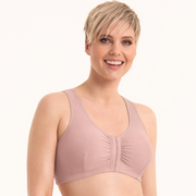 Brassière post-opératoire Hazel Bois de rose