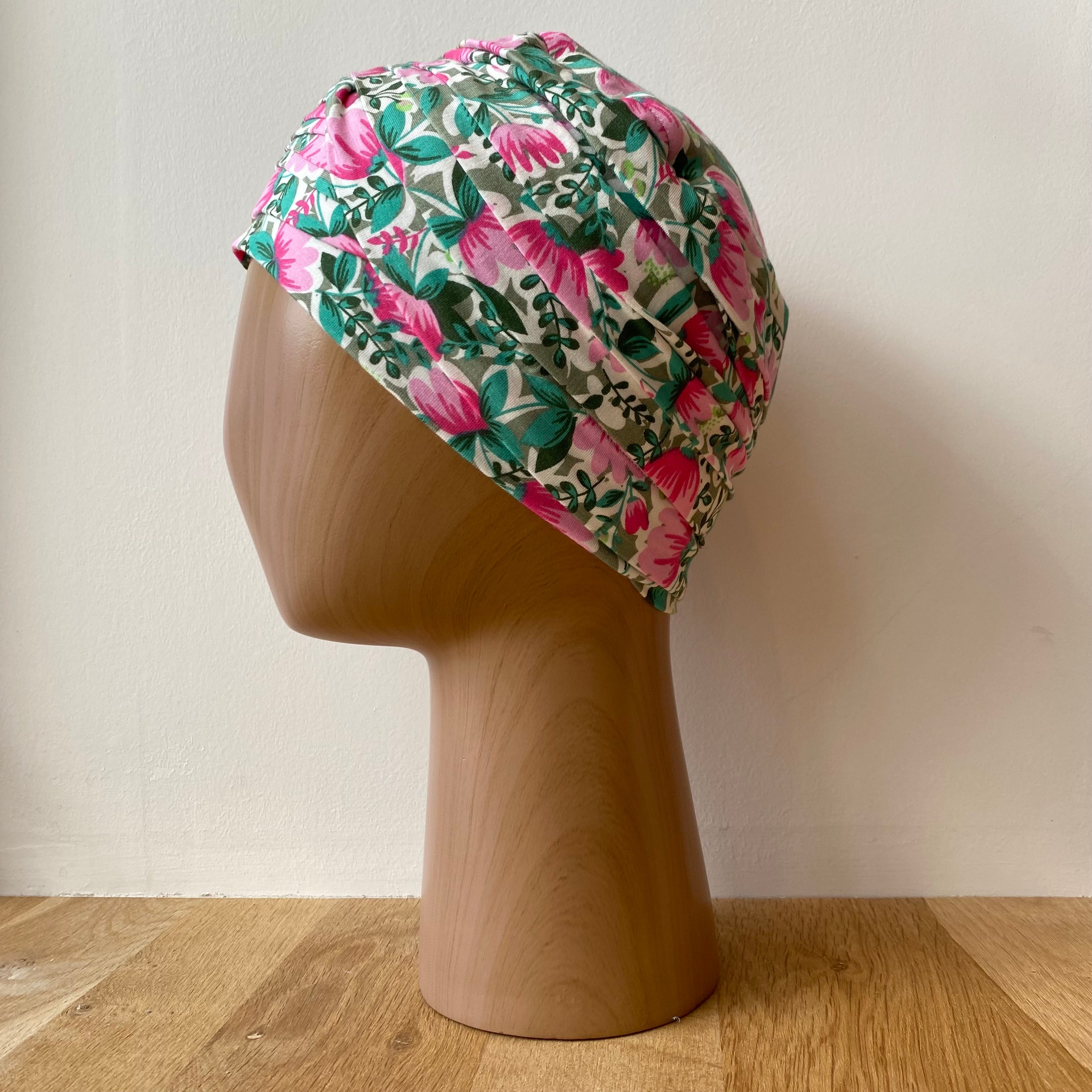Turban Doris en bambou - Pivoine