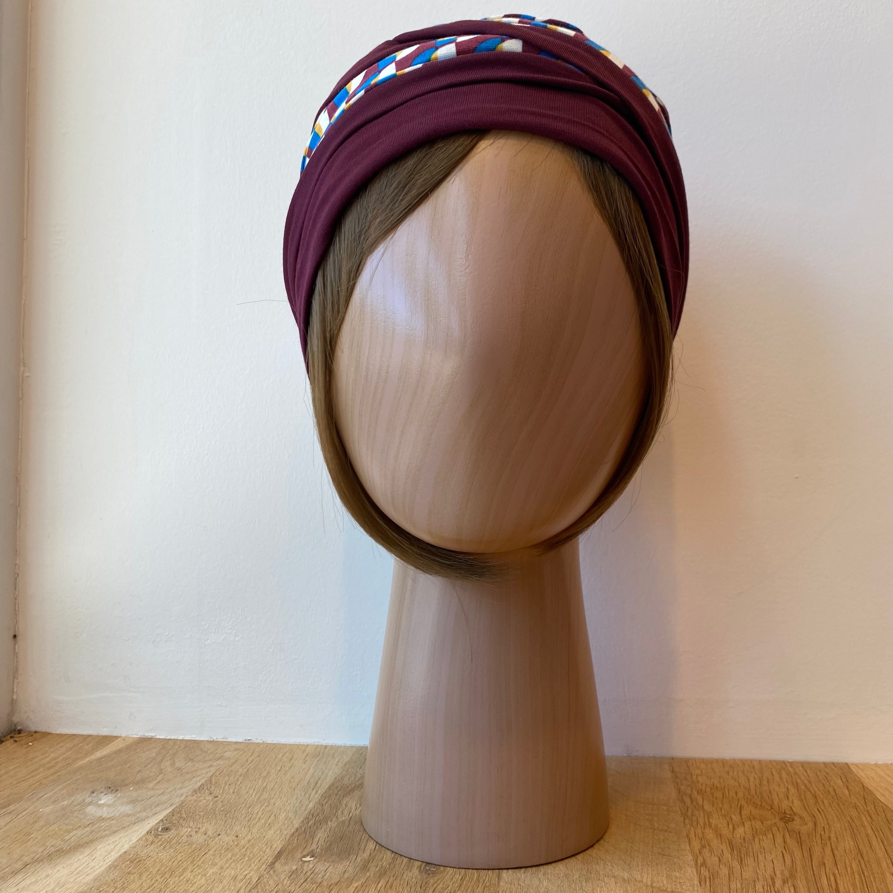 Turban Doris en bambou - Mosaique