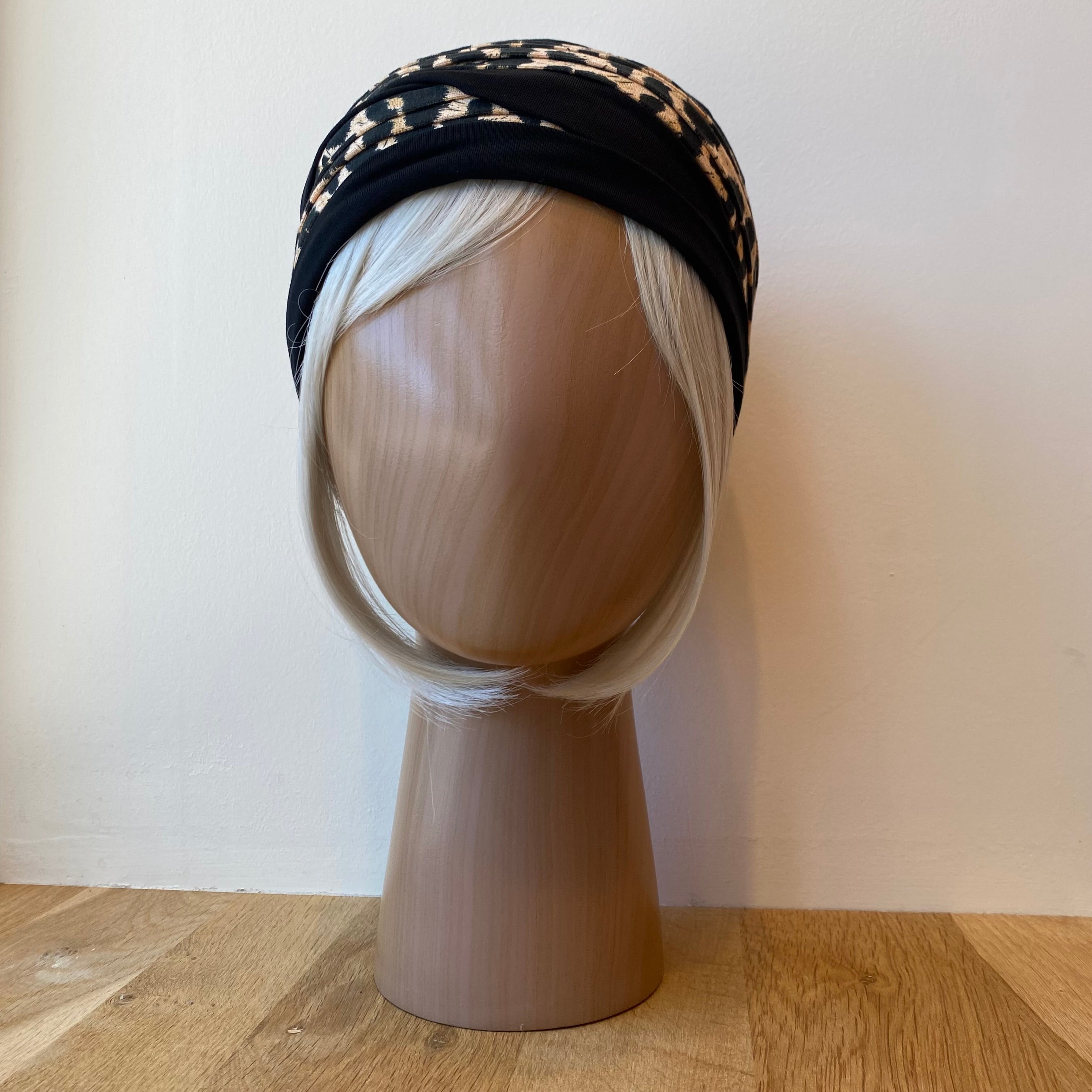 Turban Doris en bambou - Léopard
