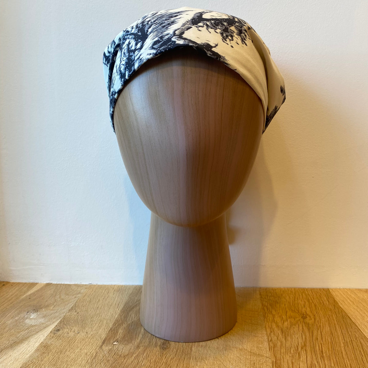 Bandana Misu Cream Grey