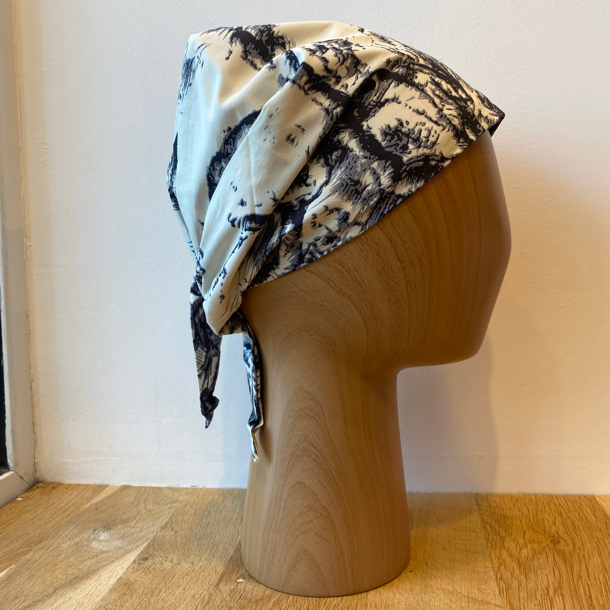 Bandana Misu Cream Grey