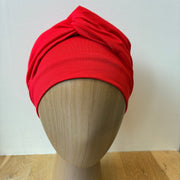 Turban Adele en bambou rouge
