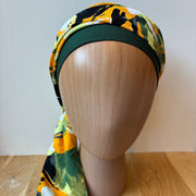 Turban Nadia en bambou - Flammes