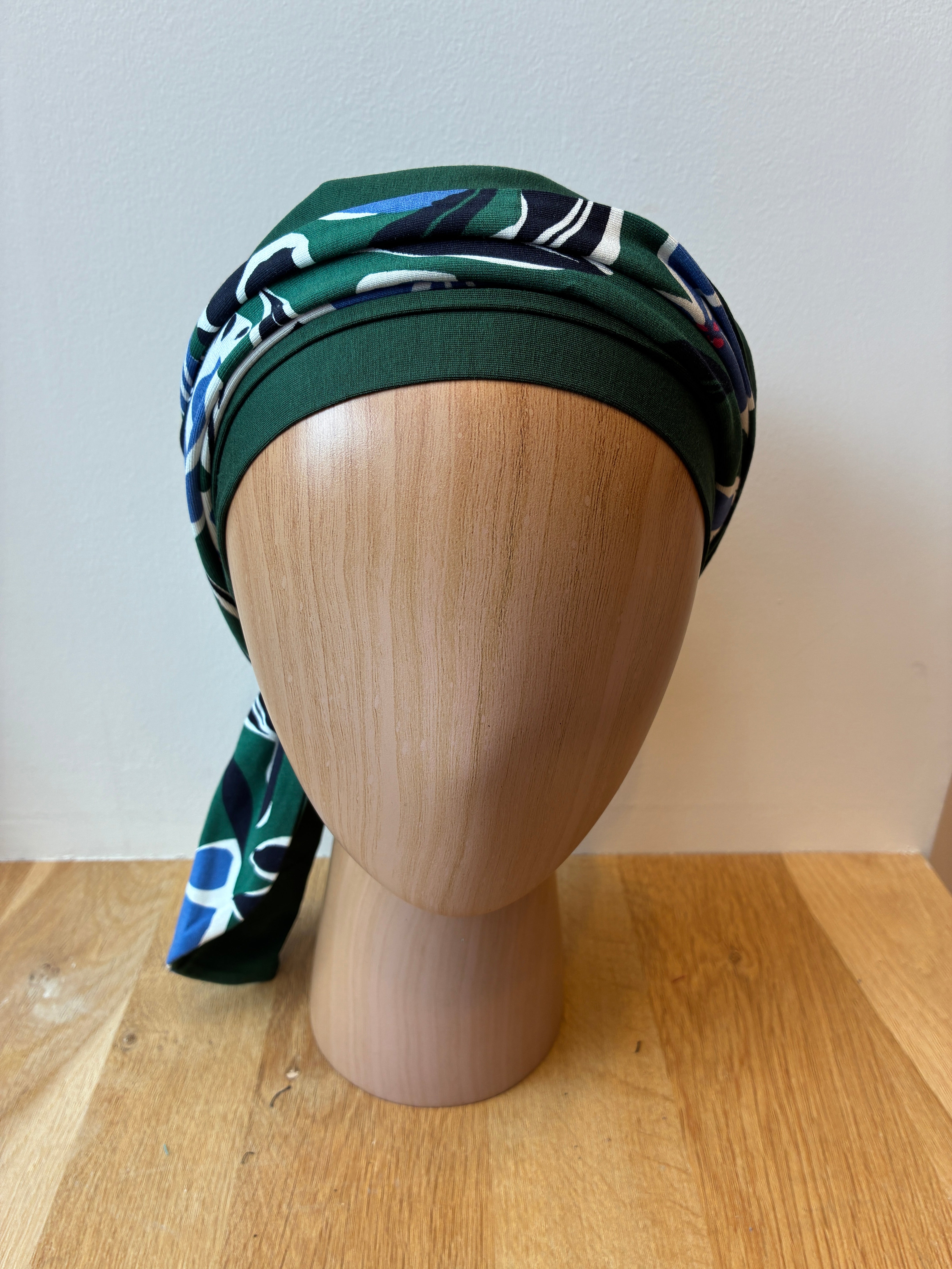 Turban Nadia en bambou - Campanule