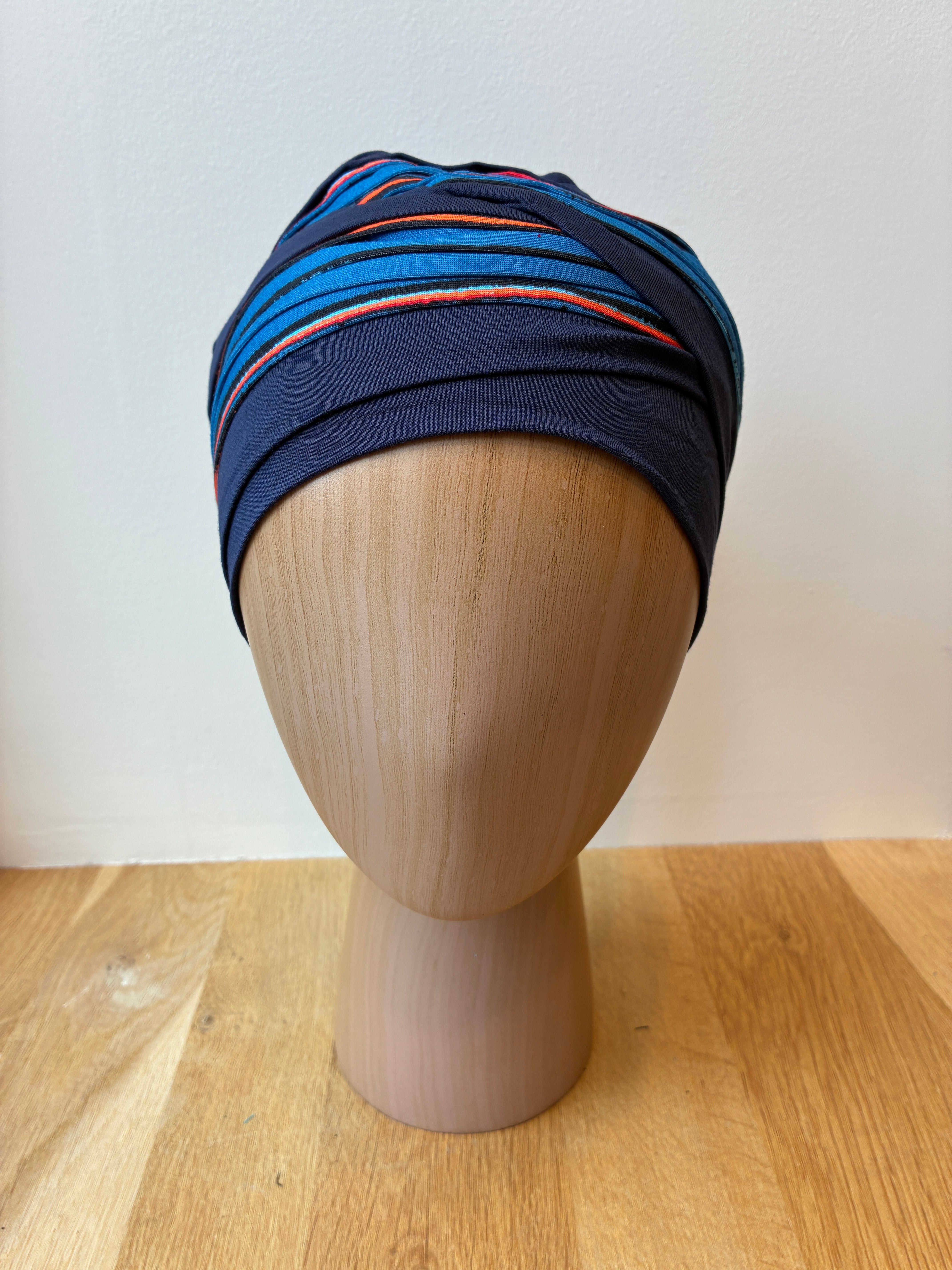 Turban Doris en bambou  - Gautier marine