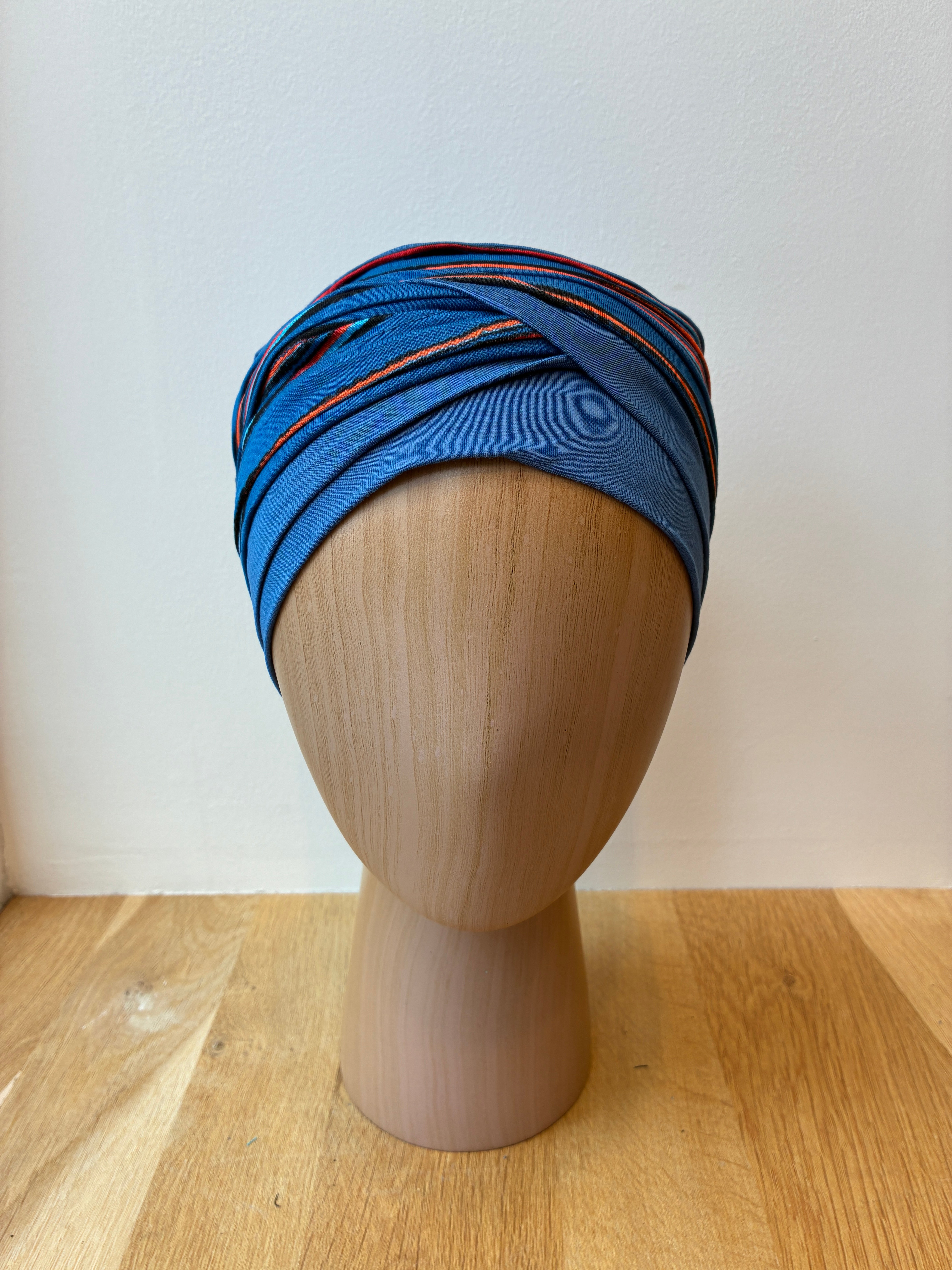 Turban Doris en bambou  - Gautier bleu océan
