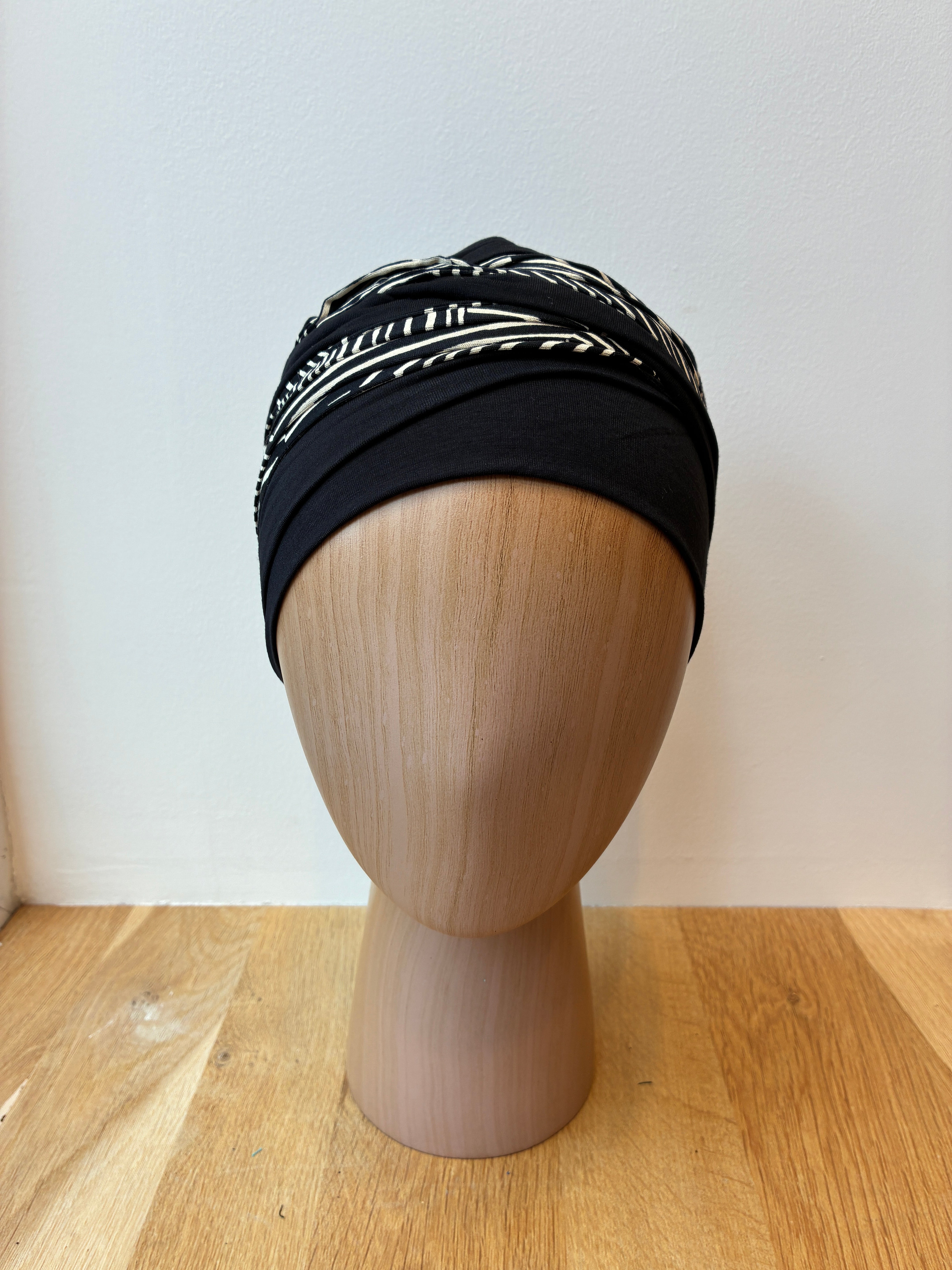 Turban Doris en bambou - Réglisse