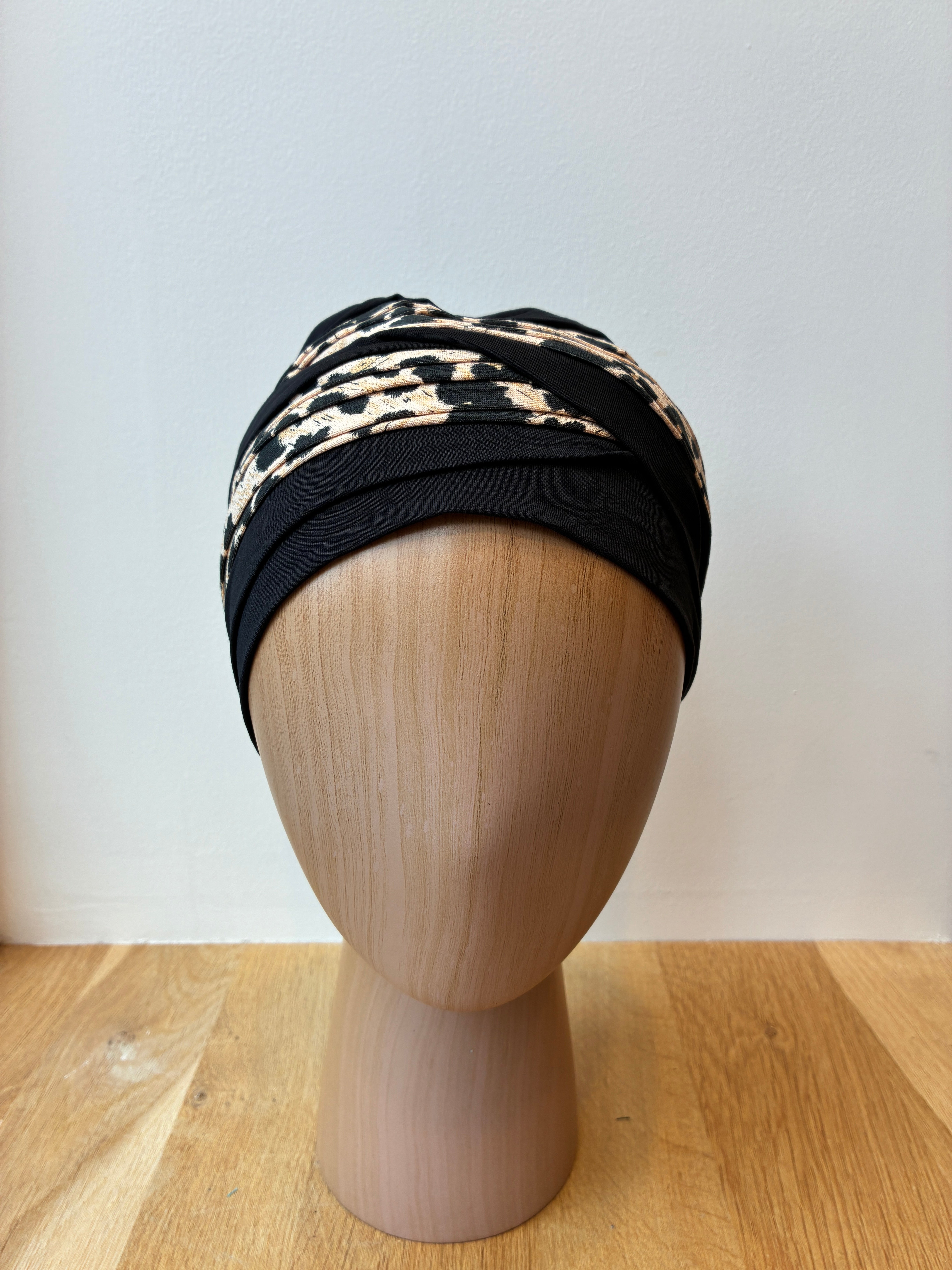Turban Doris en bambou - Léopard