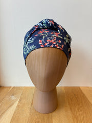 Turban Adele en bambou - Jardin bleu