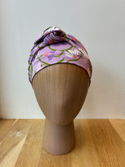 Turban Adele en bambou - Guimauve
