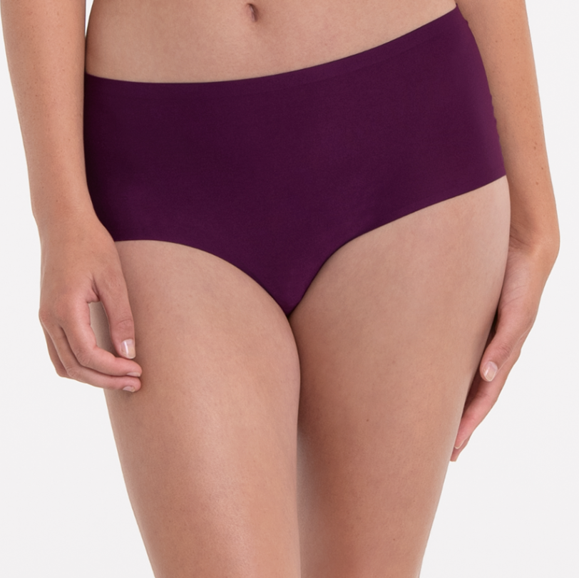 Culotte haute sans couture Purple