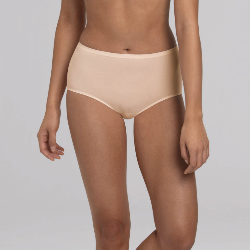 Culotte haute sans couture Rose élégant